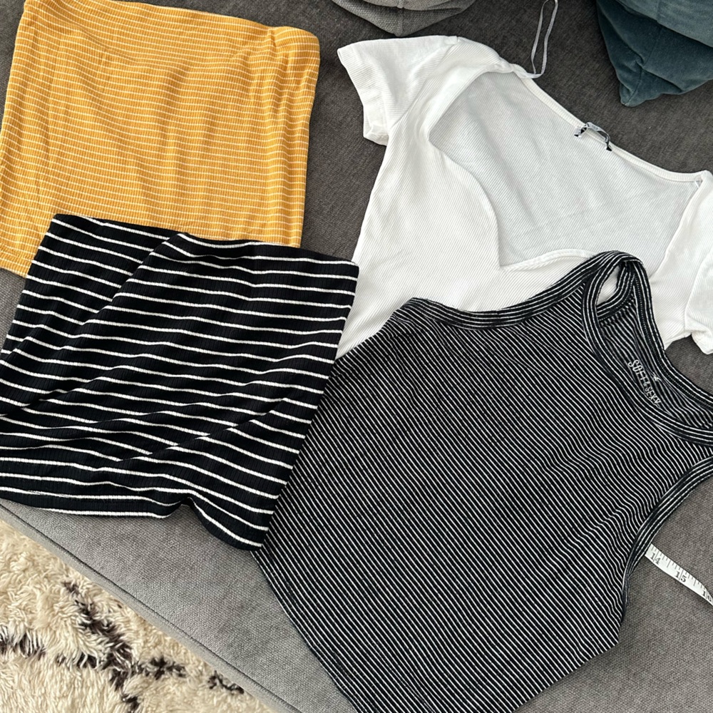Bundle of 4: American Eagle Set, Tube Tops, Tank & Zara top